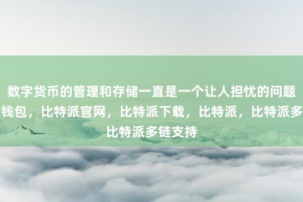 数字货币的管理和存储一直是一个让人担忧的问题比特派钱包，比特派官网，比特派下载，比特派，比特派多链支持