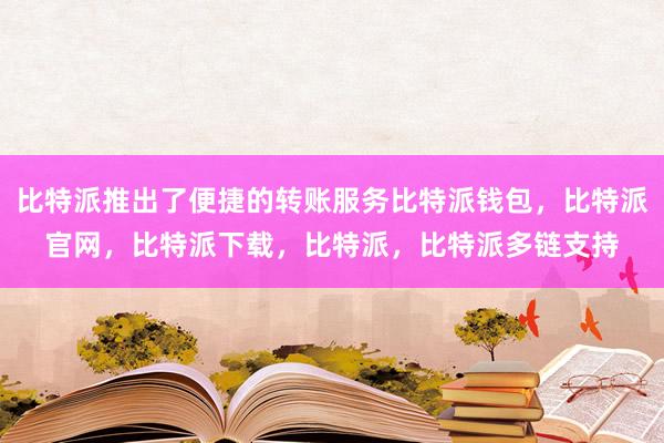 比特派推出了便捷的转账服务比特派钱包，比特派官网，比特派下载，比特派，比特派多链支持