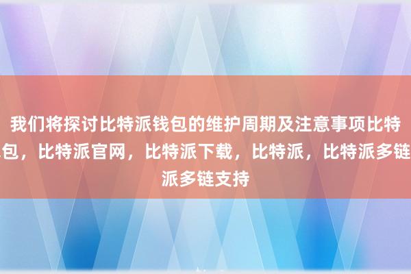 我们将探讨比特派钱包的维护周期及注意事项比特派钱包，比特派官网，比特派下载，比特派，比特派多链支持