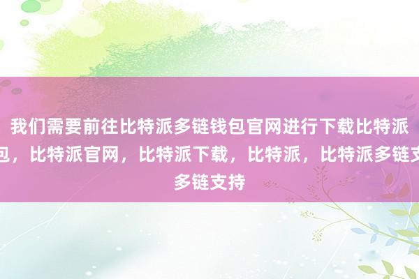 我们需要前往比特派多链钱包官网进行下载比特派钱包，比特派官网，比特派下载，比特派，比特派多链支持