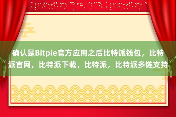 确认是Bitpie官方应用之后比特派钱包，比特派官网，比特派下载，比特派，比特派多链支持