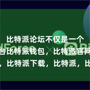 比特派论坛不仅是一个交流的平台比特派钱包，比特派官网，比特派下载，比特派，比特派多链支持