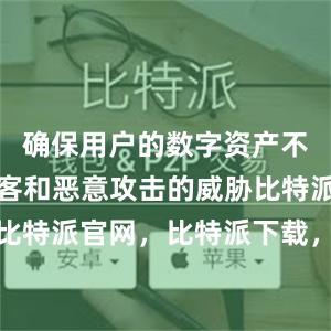 确保用户的数字资产不受网络黑客和恶意攻击的威胁比特派钱包，比特派官网，比特派下载，比特派，比特派多链支持